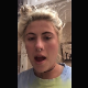 A blonde girl from TikTok records herself farting, belching, shitting, and pissing in multiple scenes. Vertical format video. About 6 minutes.